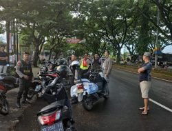 Masih Tak Indahkan Himbauan, Puluhan Kendaraan Bermotor Roda Dua Aksi Balap Liar Diamankan Polisi di Gowa