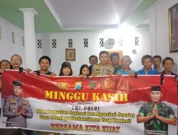 Polda Sulsel Gelar Minggu Kasih Di Dusun Kendenan Kec. Makale, Tanah Toraja, Jemaat Apresiasi Polisi RW