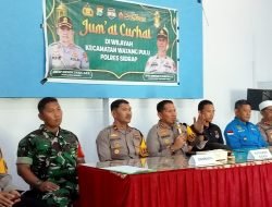 Jumat Curhat di Desa Lainungan, Ini yang Disampaikan Kapolres Sidrap