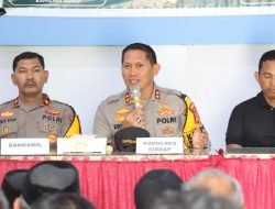 Jumat Curhat di Desa Lainungan, Ini yang Disampaikan Kapolres Sidrap