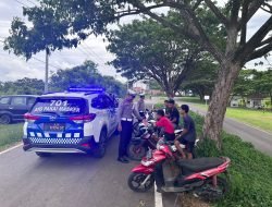 Antisipasi Balap Liar di Bulan Suci Ramadhan, Sat Lantas Polres Sinjai Rutin Gelar Patroli