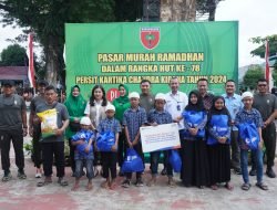 Pangdam XIV/Hsn Buka Operasi Pasar Murah Dalam Rangka HUT Ke-78 Persit KCK Tahun 2024