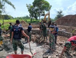 Pembangunan Plat Duiker TMMD Ke-119 Terus di Percepat