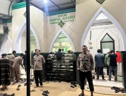Wujudkan Rasa Aman di Bulan Ramadan , Polres Pelabuhan Makassar terus Berikan Pengamanan Sholat Tarawih