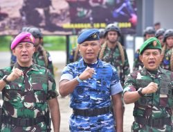 Kapoksahli Mewakili Pangdam XIV/Hsn Menghadiri Upacara Pembukaan Pendidikan Pertama Siswa Tamtama PK TNI AL Angkatan XLIV TA 2024