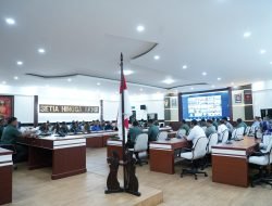 Pangdam XIV/Hsn Memimpin Rakor Opla Rawa dan Pompanisasi Guna Memajukan Sektor Pertanian dan Ketahanan Pangan Nasional