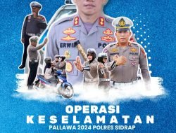 Operasi Keselamatan Pallawa 2024 Berakhir, Satlantas Polres Sidrap Beri Teguran ke 415 Pelanggar dan 111 Terekam ETLE