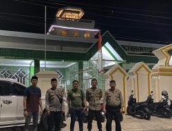 Jaga Keamanan,Kapolres Sinjai Sebar Personelnya Tiap Malam Laksanakan Pam Sholat Tarawih