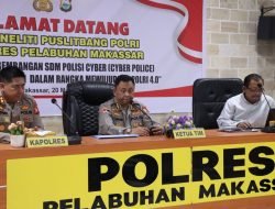 Tim Peneliti Puslitbang Polri Lakukan Penelitian Pengembangan SDM di Polres Pelabuhan Makassar