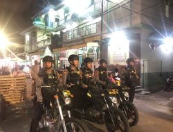 Beri Rasa Aman , Polres Pelabuhan Pelabuhan Makassar terus Lakukan Pengamanan Sholat Tarwih