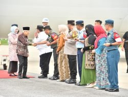Pangdam XIV/Hsn Melaksanakan PAM VVIP Rangkaian Kegiatan Kunker Wapres RI di Kendari