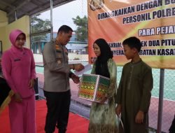 Kapolres Sidrap Berbagi Kebahagiaan dengan Anak Yatim di Bulan Ramadhan