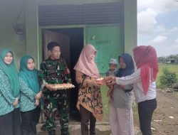 Peduli Gizi Anak,Babinsa Lakukan Pendampingan Cegah Stunting