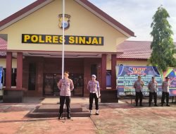 Pimpin Apel Pagi Terakhir Sebagai Wakapolres Sinjai, Meskipun Tidak Tugas Lagi Disinjai, Silaturahmi Tetap Terjalin