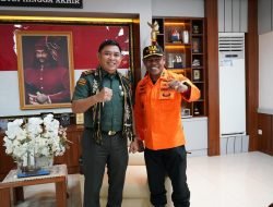 Perkuat Sinergitas, Pangdam XIV/Hsn Terima Kunjungan Silaturahmi Kabasarnas Makassar