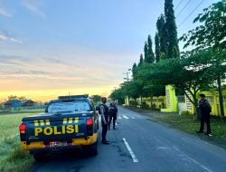 Antisipasi Balap Liar di Pagi Hari Setelah Sholat Subuh, Polres Takalar Intens Lakukan Patroli