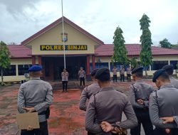 Apel Jam Pimpinan, Wakapolres Sinjai Sampaikan Kesiapan Ops Ketupat