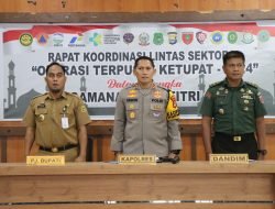 Dalam Rangka Pengamanan Idul Fitri 2024, Kapolres Sidrap Pimpin Rakor Lintas Sektoral Ops Ketupat
