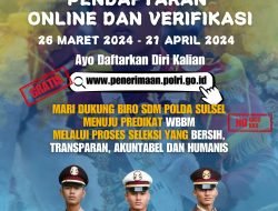 Biro SDM Polda Sulsel Ajak Putra-Putri Terbaik Daftar Jadi Akpol