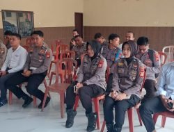 Polres Sinjai Gelar Sosialisasi Manajemen Risiko di Lingkungan Polri