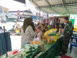 Jelang Hari Raya Idul Fitri,Kodim 1409/Gowa Gelar Bazar Murah