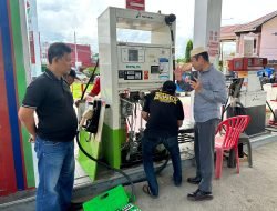 Pastikan Tidak Ada Kecurangan dan Kelangkaan BBM,Kasat Intelkam Polres Sinjai Kembali Sidak SPBU
