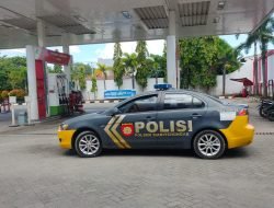 Pastikan Stok BBM Aman Hingga Lebaran, Kapolsek Maritengngae Polres Sidrap Sidak SPBU