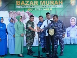 Menjelang Hari Raya Idul Fitri 1445 H, Pangdam XIV/Hsn Membuka Bazar TNI di Seluruh Satkowil Jajaran Kodam XIV/Hsn