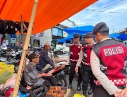 Jelang Lebaran,Polres Takalar Aktif Gelar Patroli Pasar Antisipasi Tindak Kriminal