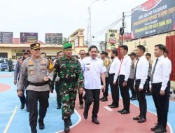 Kapolres Sidrap Pimpin Apel Gelar Pasukan Ops Kepolisian Terpusat Ketupat Dalam Rangka Pengamanan Idul Fitri