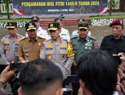 Pangdam XIV/Hsn Bersama Forkopimda Sulsel Hadiri Apel Gelar Pasukan “Ketupat-2024”