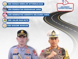 Jelang Idul Fitri 1445 Hijriah, Kapolres Sidrap Beri Himbauan Untuk Masyarakat Yang Akan Mudik
