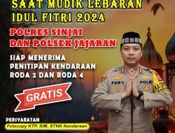 Polres Sinjai dan Polsek Jajaran Terima Penitipan Kendaraan Saat Mudik Lebaran Idul Fitri 1445 H