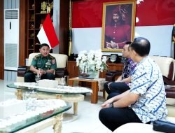 Pererat Silaturahmi,Pangdam XIV/Hsn Sambut Audiensi Direktur Utama PT. Semen Tonasa