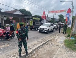 Hari Pertama Ops Ketupat 2024, Personel Pos PAM Lakukan Pengaturan Lalin di Sejumlah Tempat