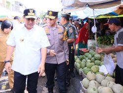 Kapolda Sulsel Sidak PasarTerong Jelang Idul Fitri 1445 H/ 2024 M