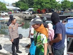 Arus Mudik Hari Raya Idul Fitri 2024, Polsek Paotere Berikan Pengamanan dan Pelayanan maksimal