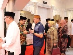 Kapolres Sidrap dan Forkopimda Hadiri Silaturahmi Open House Pj. Gubernur Sulsel