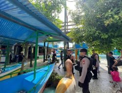 Libur Lebaran,Sat Samapta Polres Takalar Tingkatkan Patroli di Tempat Wisata