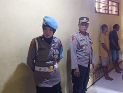 Kabag Ops Polres Sinjai Kembali Cek Ruang Tahanan,Antisipasi Hal Hal Yang Tidak Diinginkan