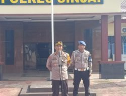 Polres Sinjai Kembali Gelar Apel Siaga Libur Idul Fitri,Antisipasi Gangguan Kamtibmas