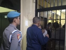 Pastikan Aman dan Lengkap, Pawas Polres Sinjai Akp H. Suharto Rutin Cek Tahanan
