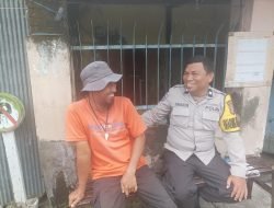 Dekatkan diri Kepada Masyarakat, Bhabinkamtibmas Tabaringan rutin Sambangi Warga