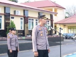 Wakili Kapolres, Wakapolres Sidrap Pimpin Apel Hari Pertama Kerja Pasca Lebaran