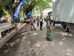 Pasca lebararan Personil TNI-Polri Dan Dinas Terkait Terus Besinergi dalam pengamanan Mudik Lebaran Idul Fitri 1445 Hijriah