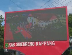 Polres Sidrap Luncurkan Sosialisasi Penerimaan Anggota Polri Melalui Videotron di Perempatan Lampu Merah