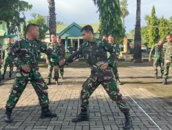 Prajurit Kodim 1409/Gowa Asah Kemampuan Beladiri Taktis