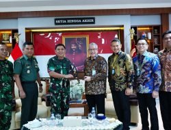 Pangdam XIV/Hsn Menerima Audiensi Rombongan Dari Bank Jawa Barat (BJB)