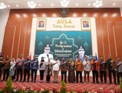 Pangdam XIV/Hsn Hadiri Acara Perkenalan dan Silahturahmi Kepala Kejati Sulsel