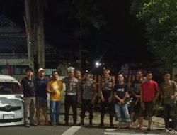 Ciptakan Situasi Aman Kondusif,Pawas Polres Sinjai Pimpin Patroli Malam Minggu